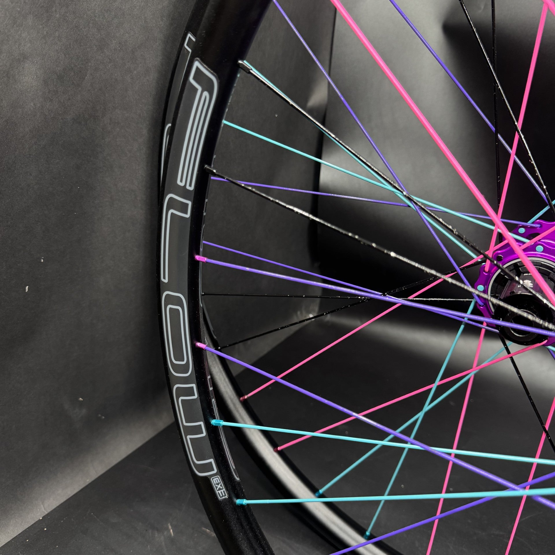 I9 Hydra hubs with Hard Trail Flow Mk4 rims