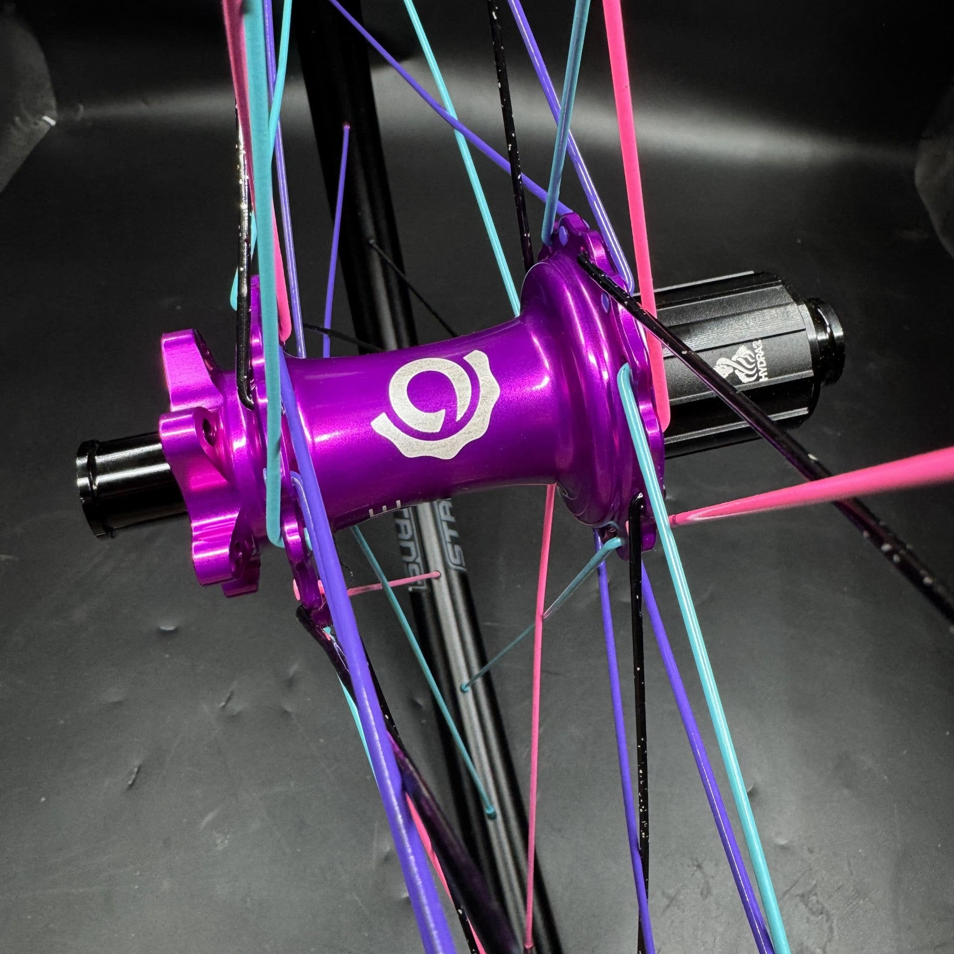 I9 Hydra hubs with Hard Trail Flow Mk4 rims