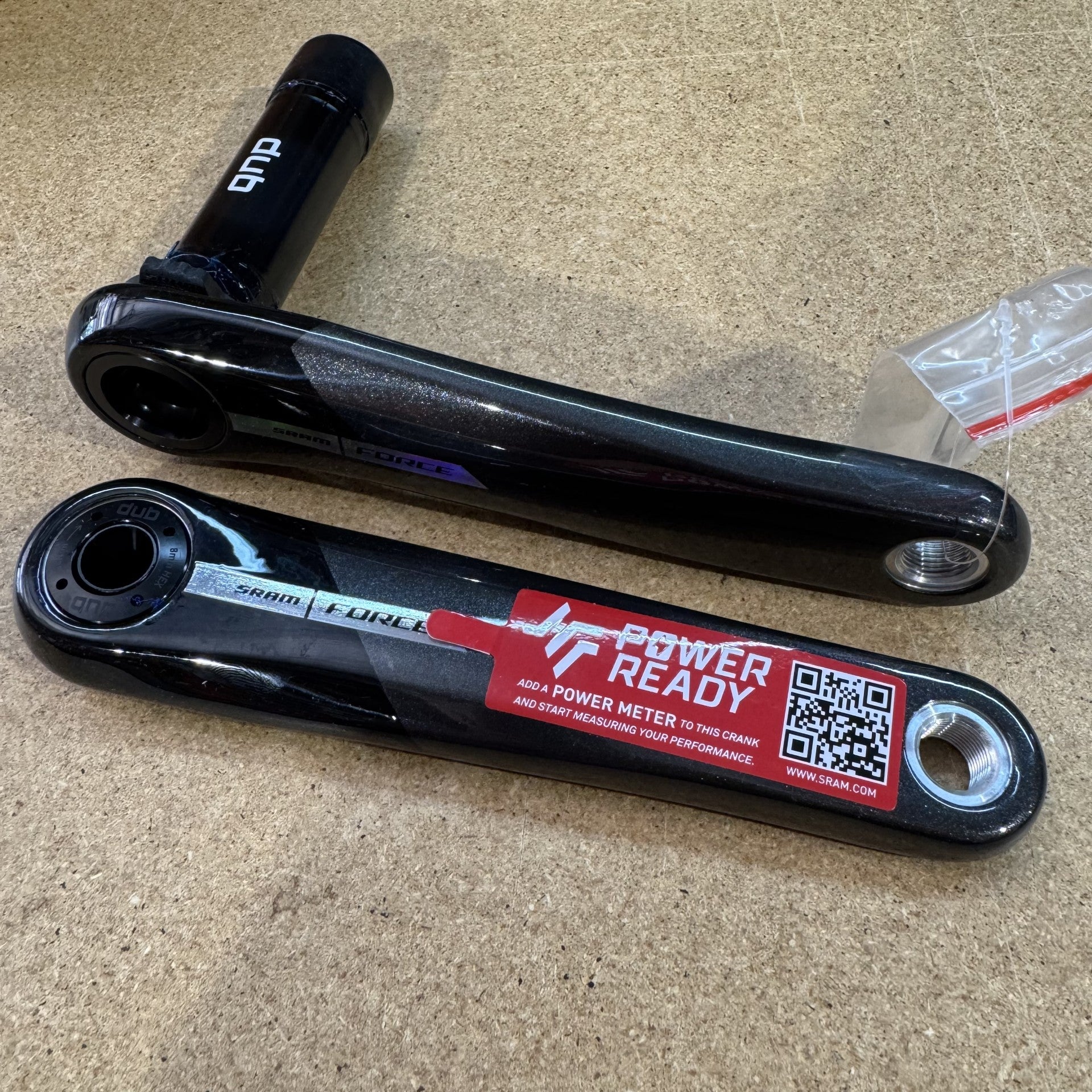 Sram Force D2 172.5mm crank arms take off
