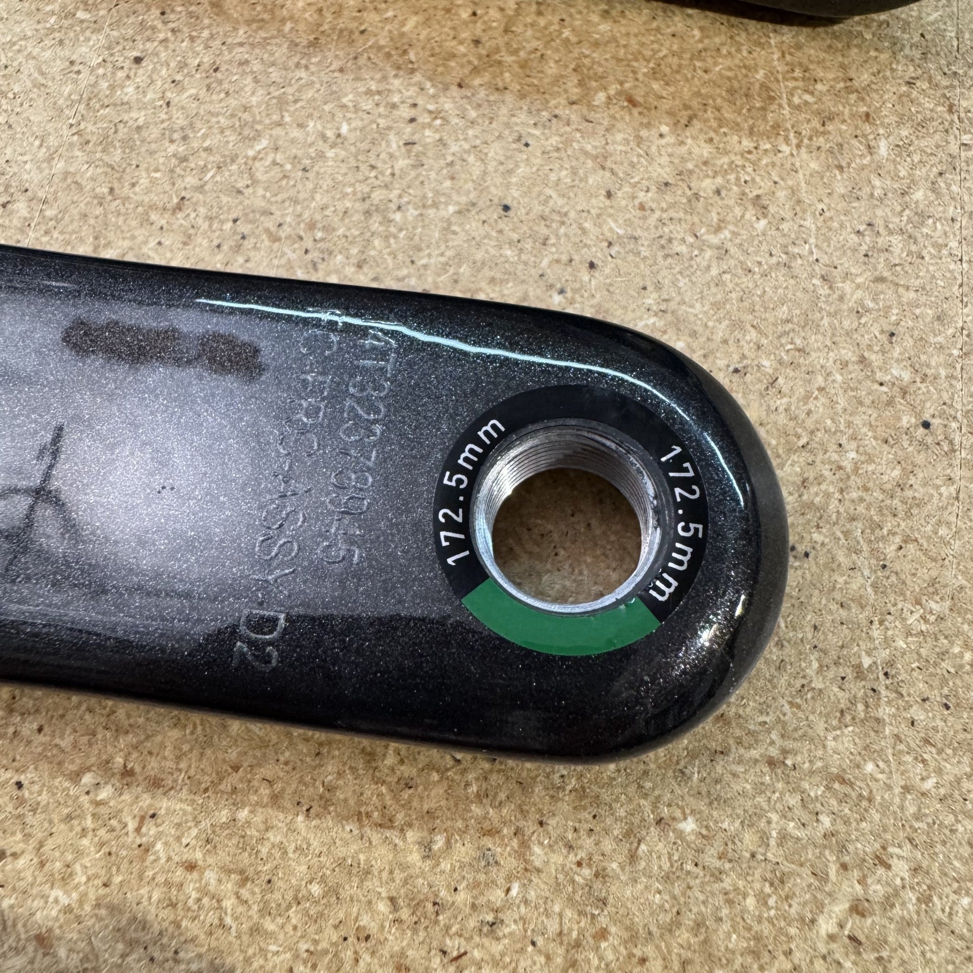 Sram Force D2 172.5mm crank arms take off