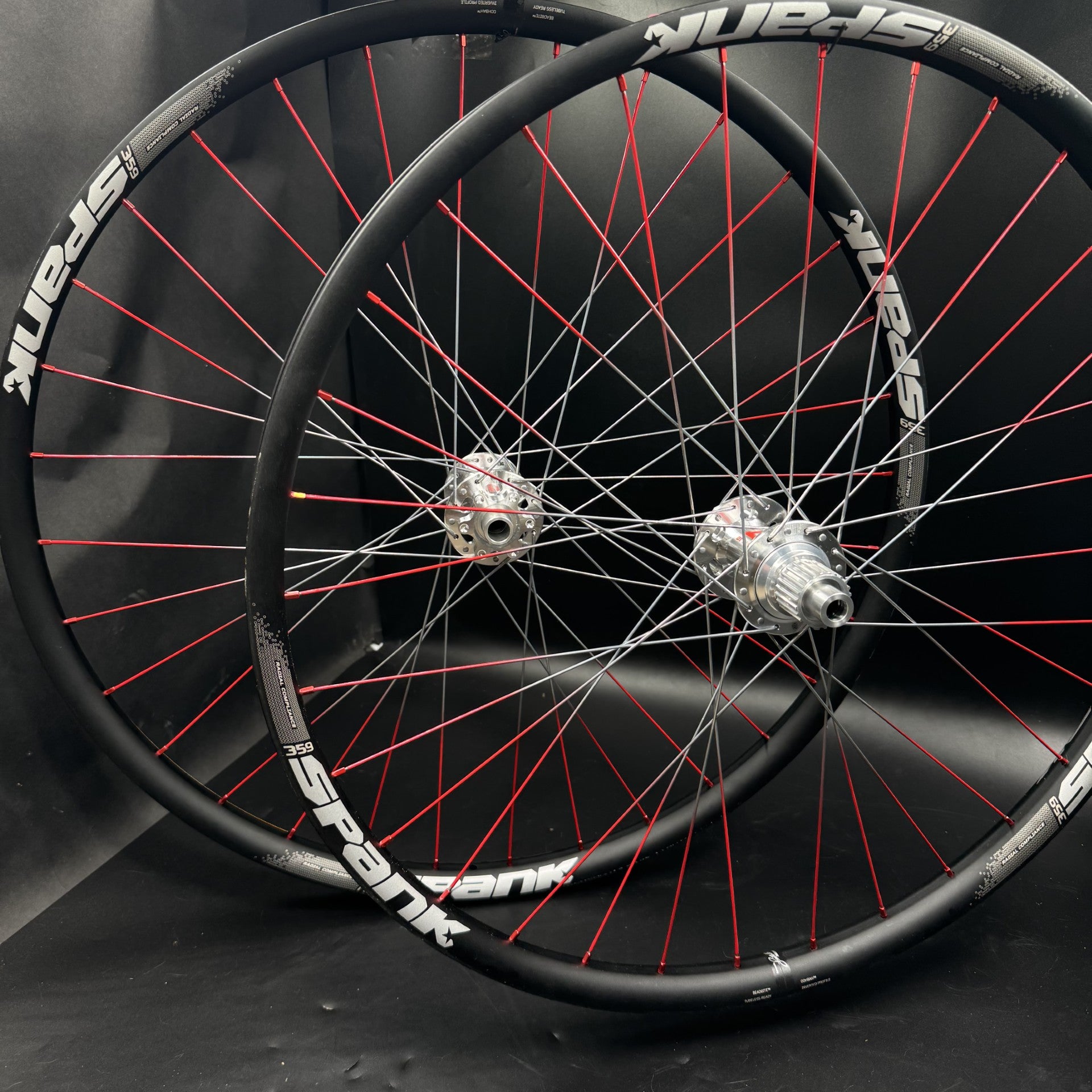 Special Edition DT 240 DEG with Bling spokes and Spank rims