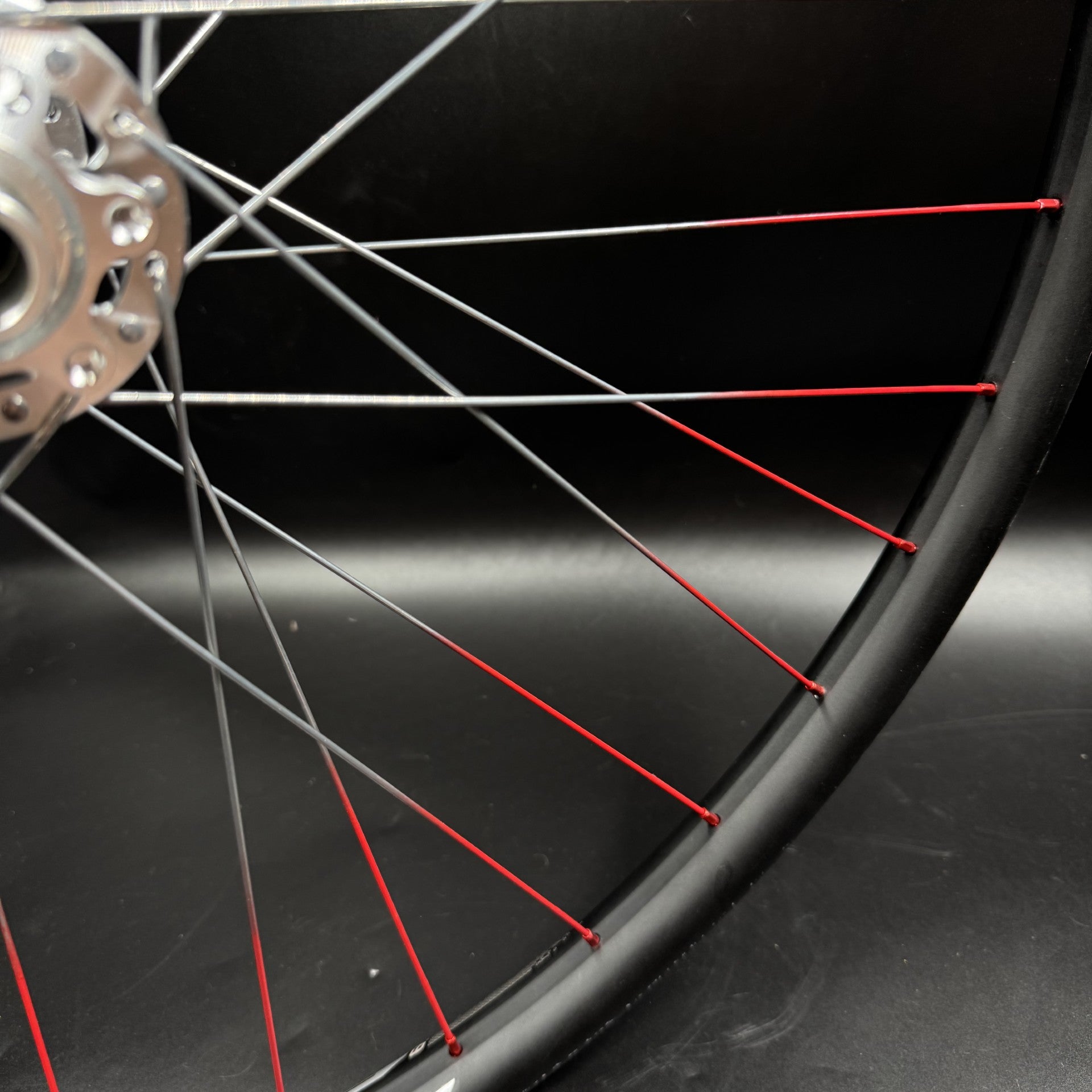 Special Edition DT 240 DEG with Bling spokes and Spank rims