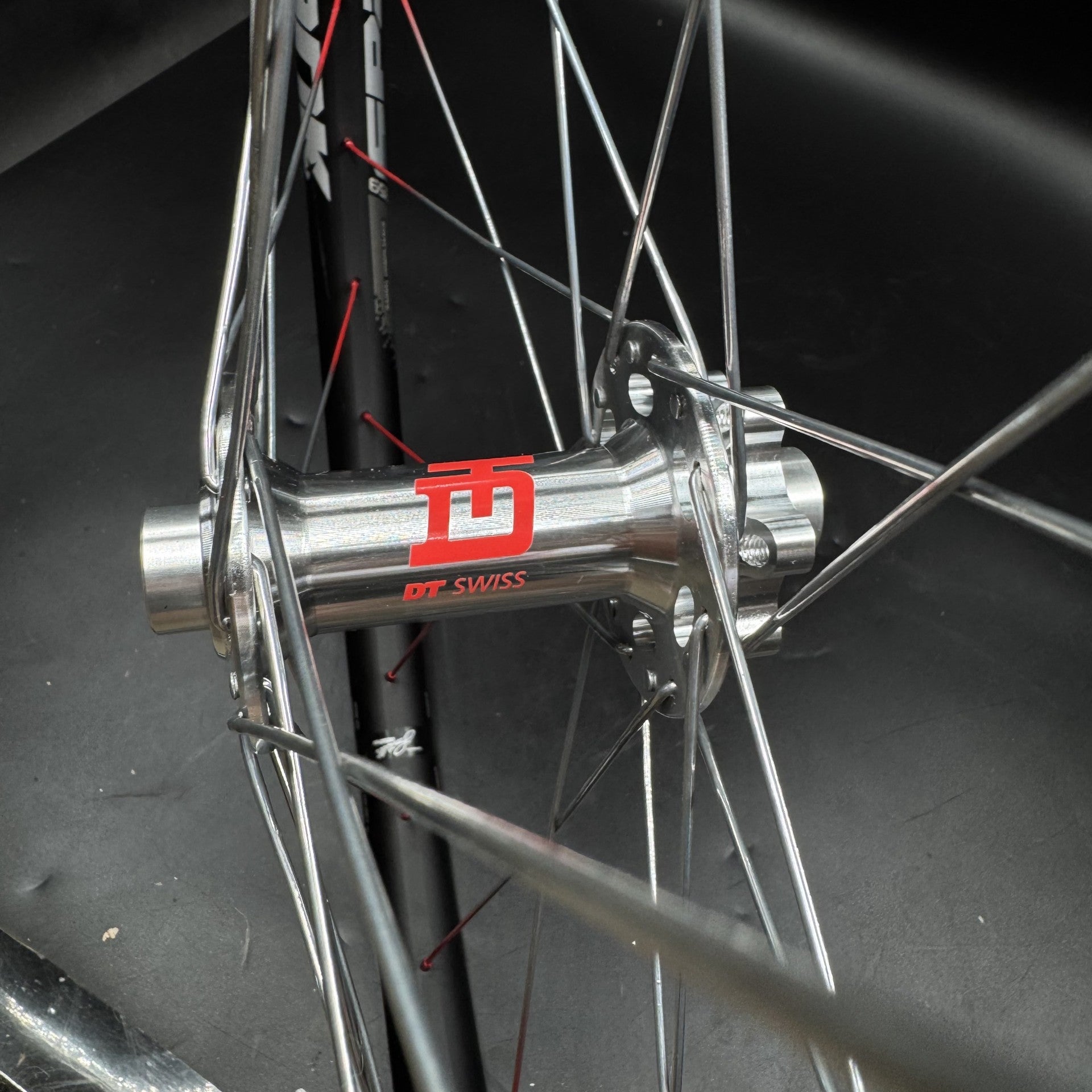Special Edition DT 240 DEG with Bling spokes and Spank rims