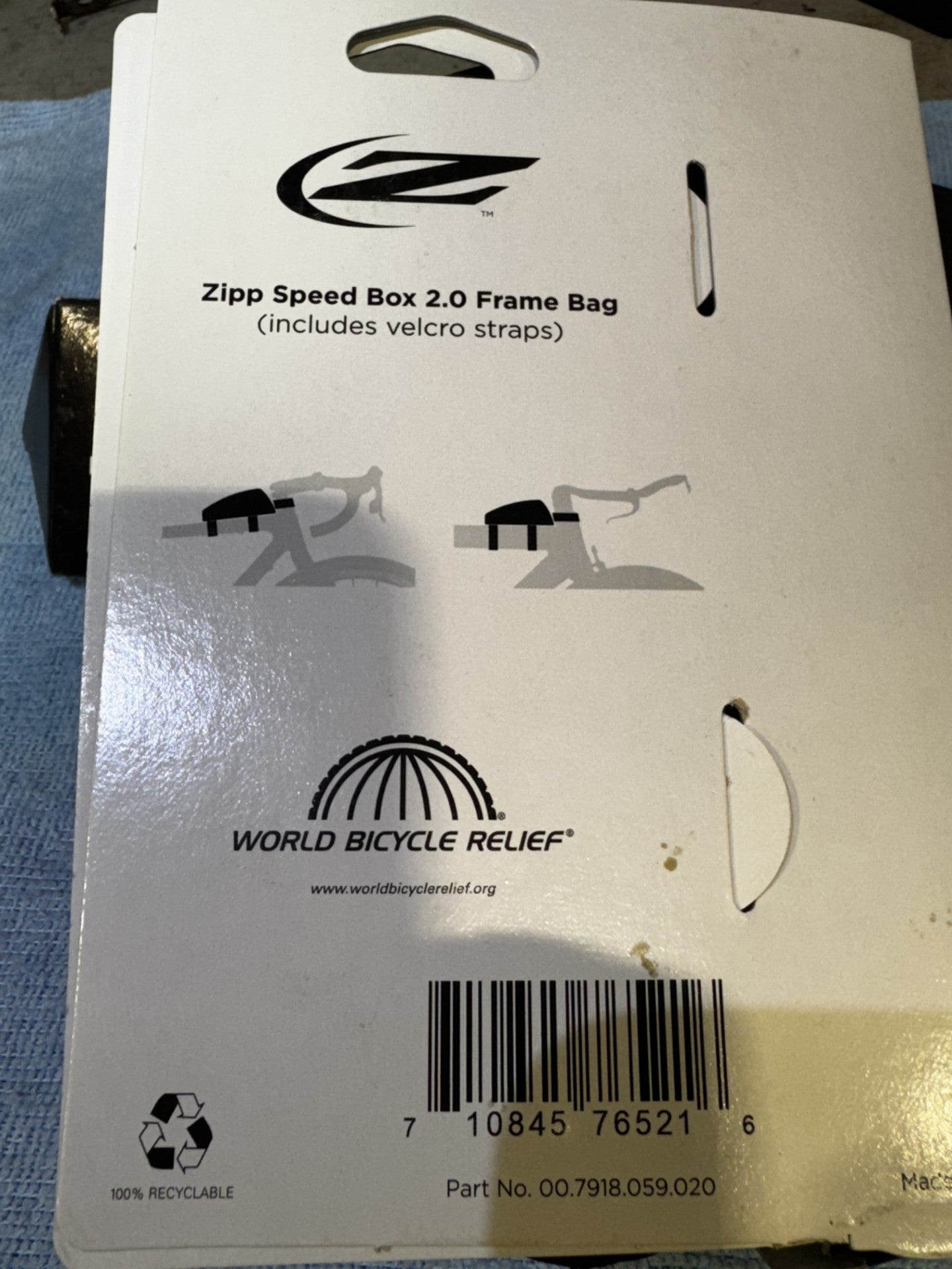 Zipp speedbox 2.0 top tube bag