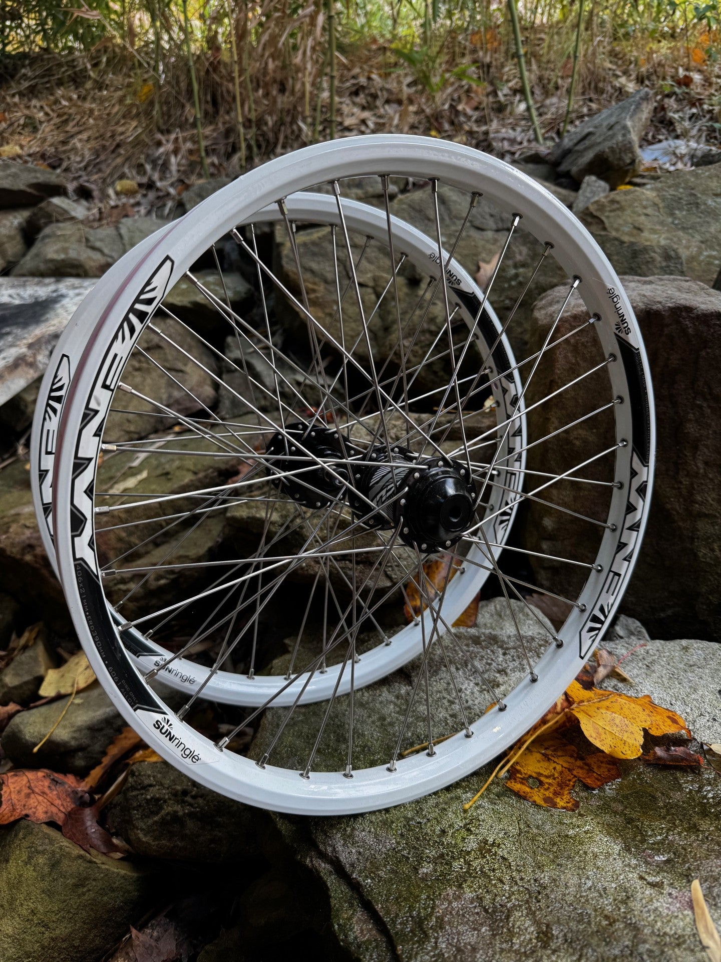 Sun Ringle Envy Pro 20" Rims with Excess Pro 120 POE hubs