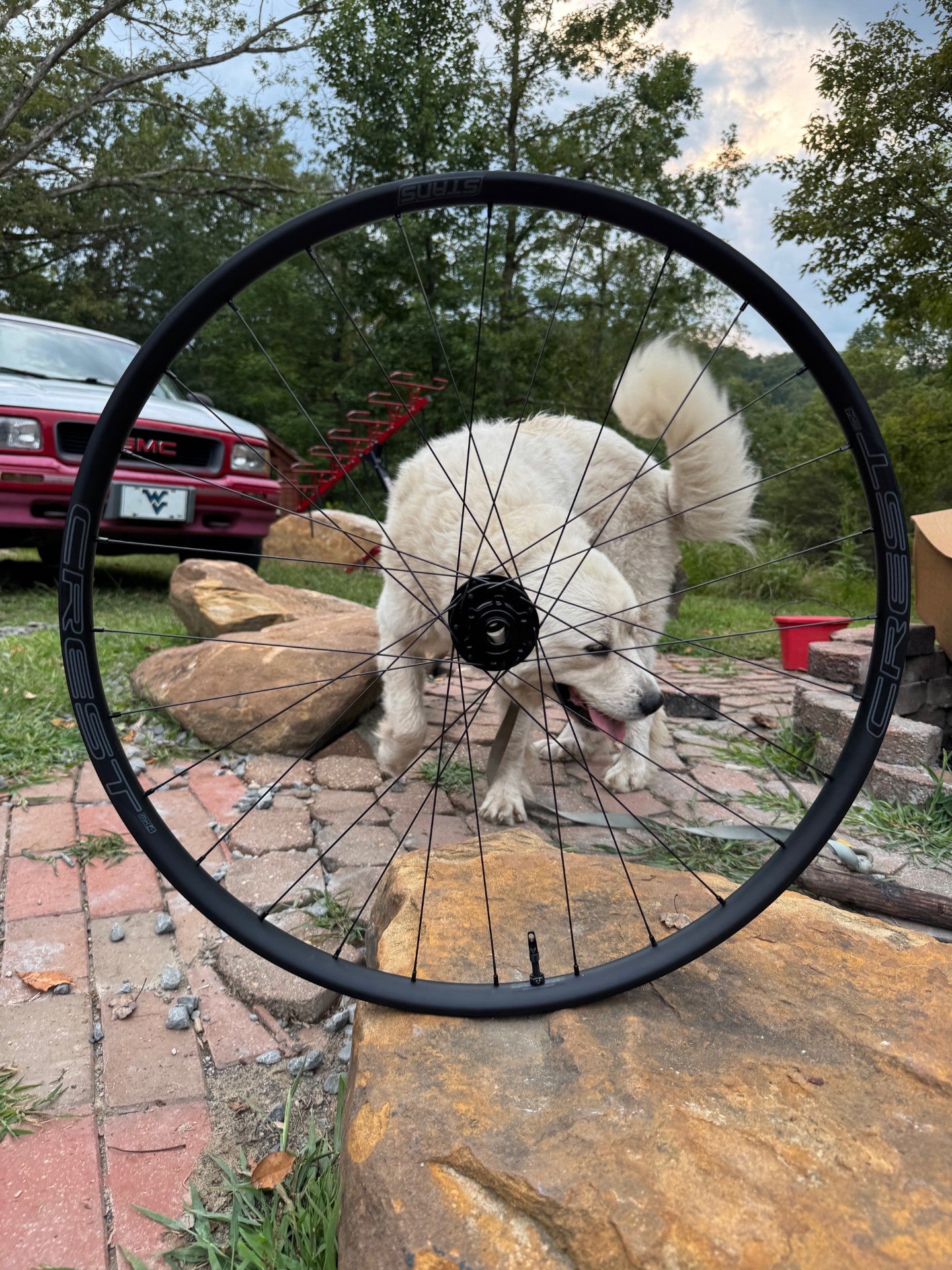 Budget Quality Gravel front wheel