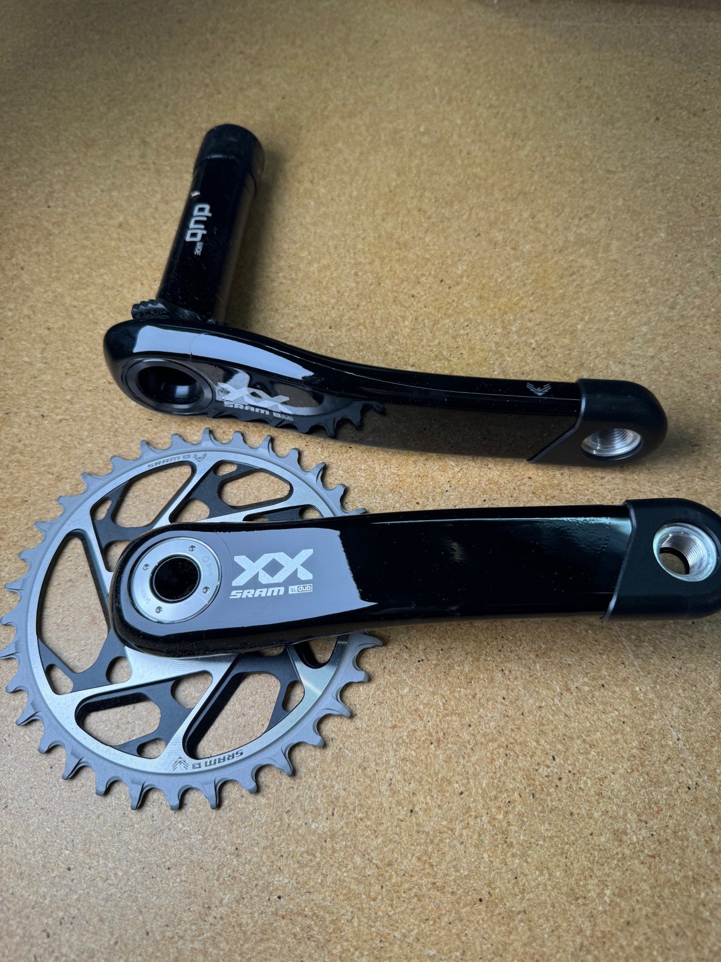 New Take off XXSL 165mm crankset