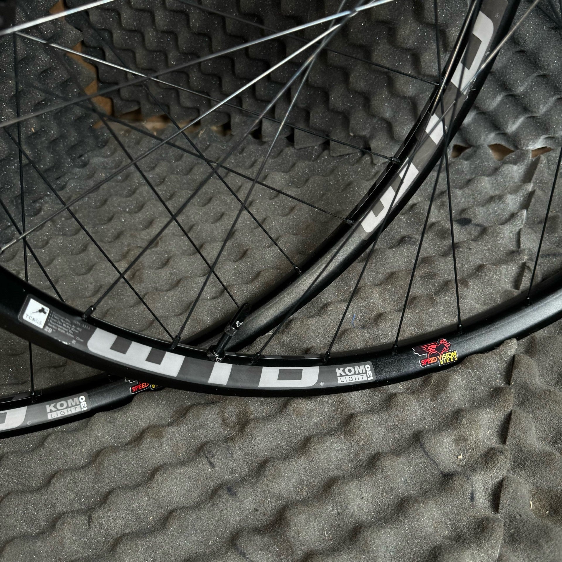 WTB Kom Light 30mm Light Trail Wheels with A+ hubs