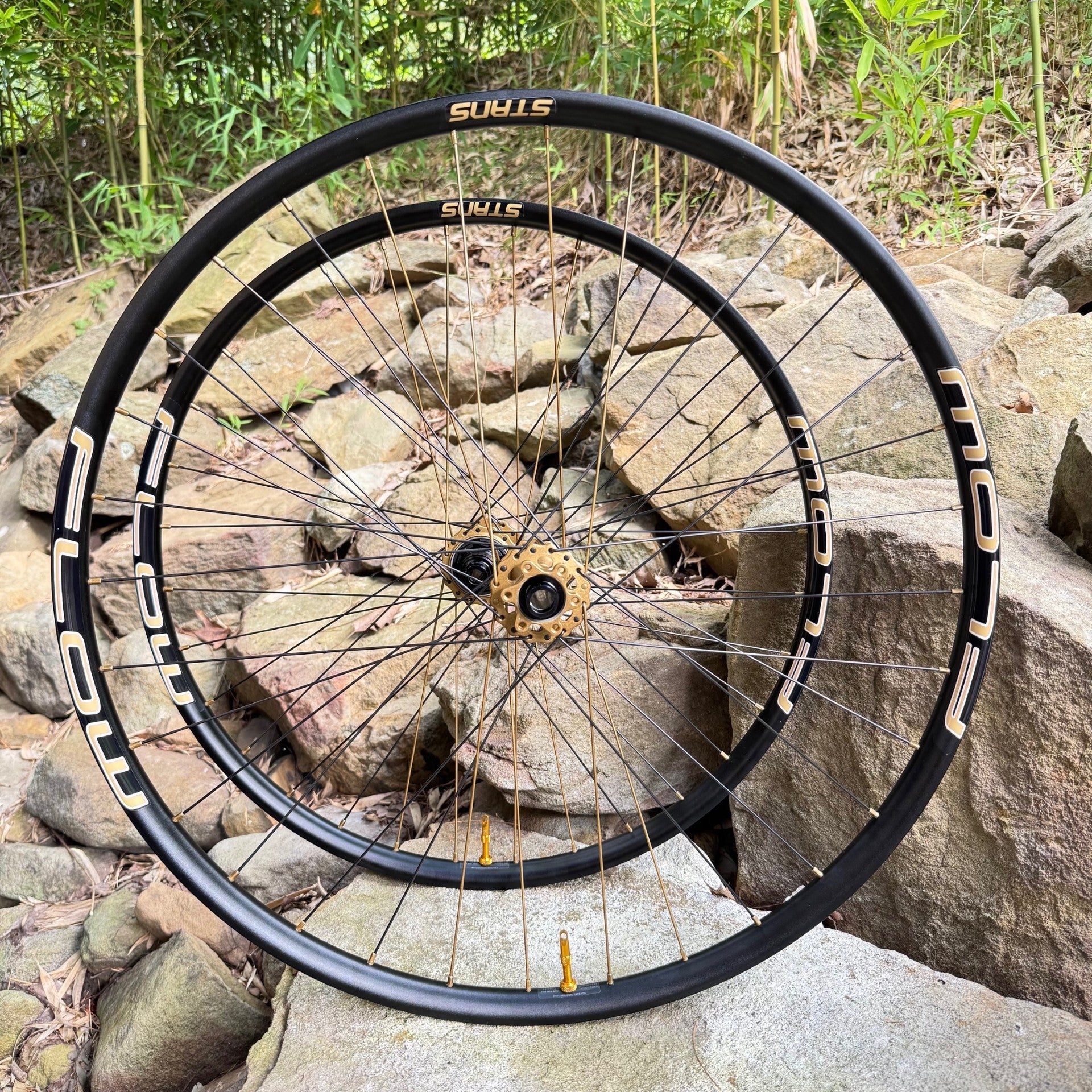 Fox Podium Gold Matching Wheels With Hydra 2 Hubs