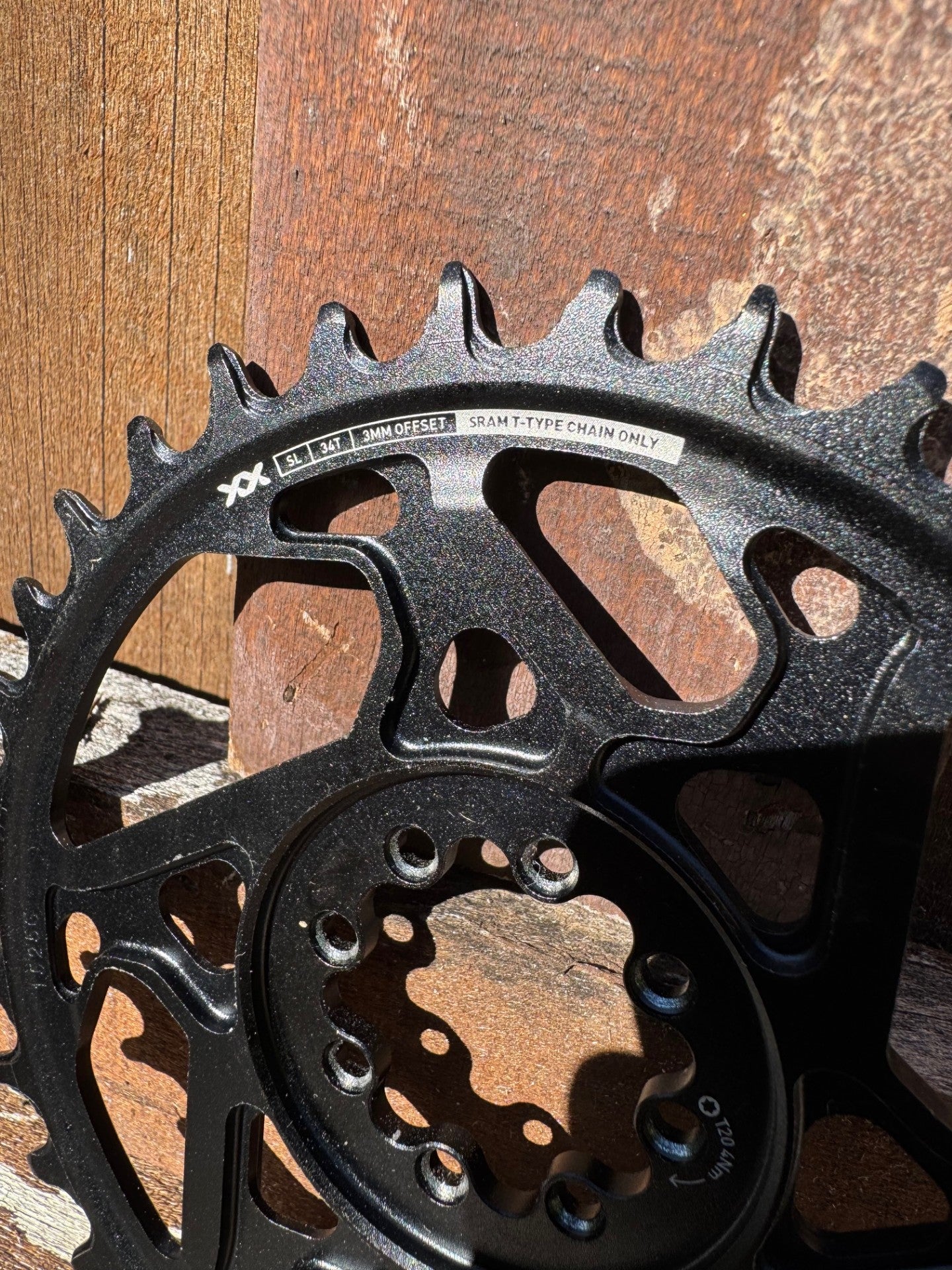 SRAM XX SL Eagle T‑Type Direct Mount 34T, 3 mm Offset chainring