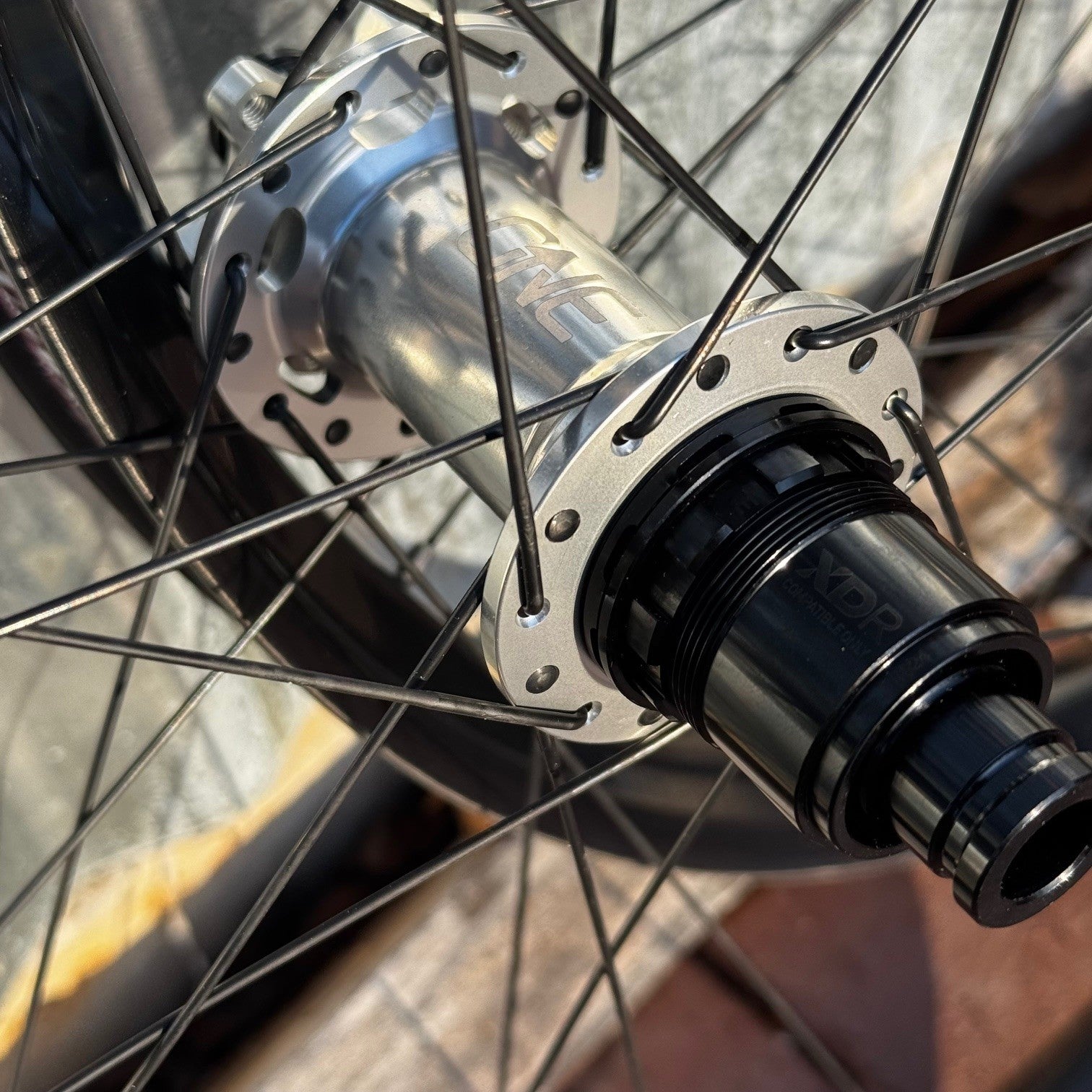 We Are One Wisp XC wheels with One up Boost hubs