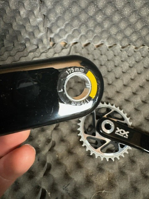 Sram T-Type XX SL 175mm crankset new take off