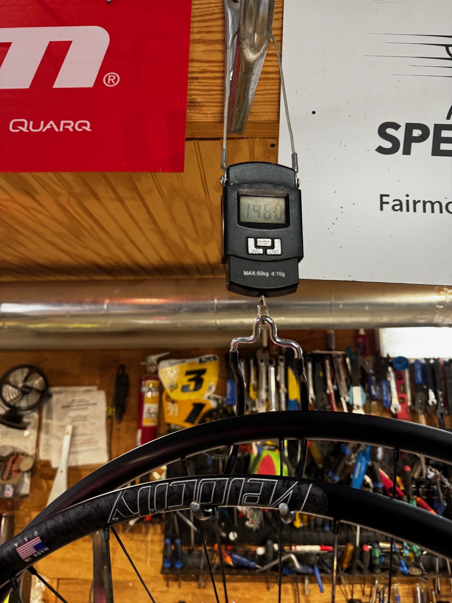 Zipp ZR1 hubs with Velocity Blunt SS gravel wheels 1460 grams